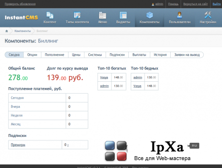   InstantCMS 2
