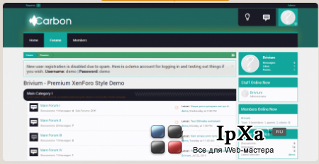 Carbon v1.4.5 ( XenForo)